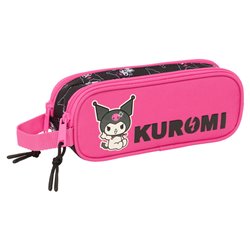 Portatodo Kuromi Hello Kitty doble