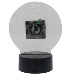 Reloj LED Real Madrid metacrilato
