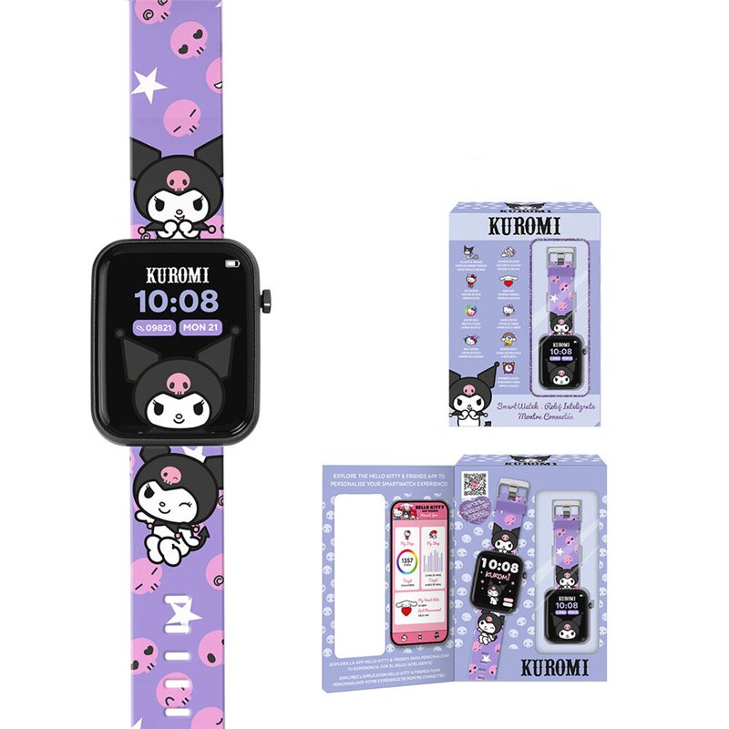Reloj interactivo Kuromi Hello Kitty
