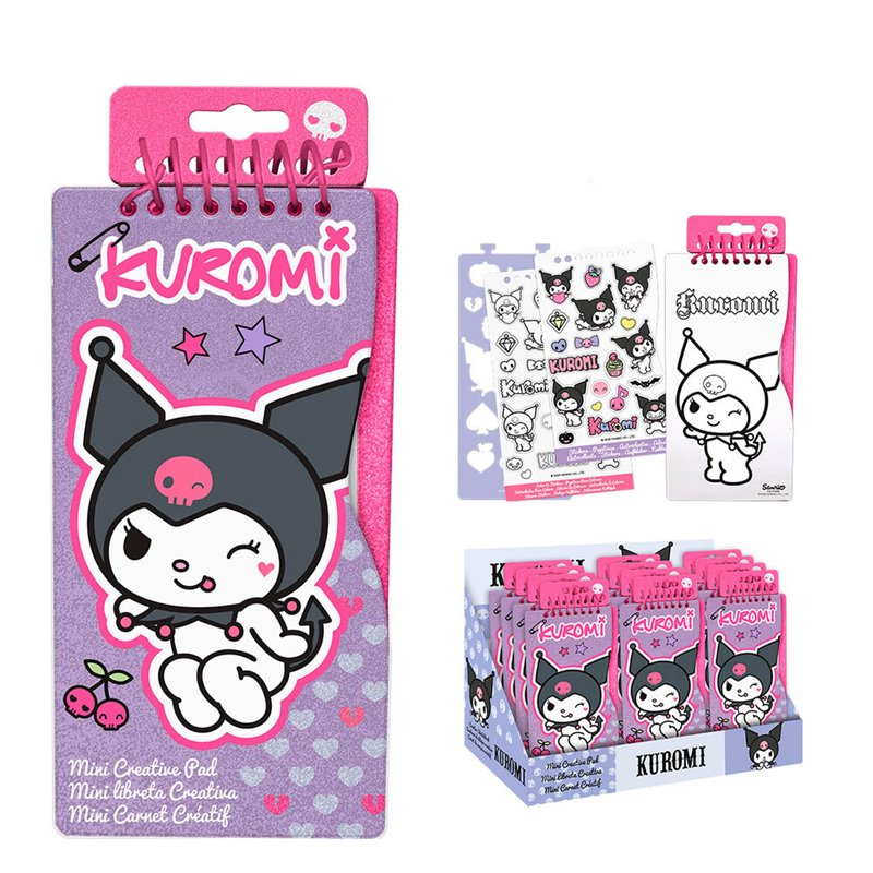 Set Creativo Colorear Kuromi Hello Kitty