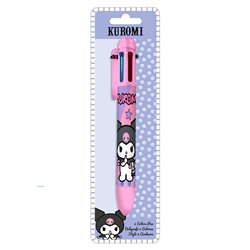 Boligrafo 6 colores Kuromi Hello Kitty