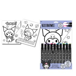 Pinta con numeros Kuromi Hello Kitty