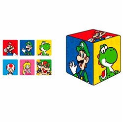 Cojin dado 3D Super Mario Bros