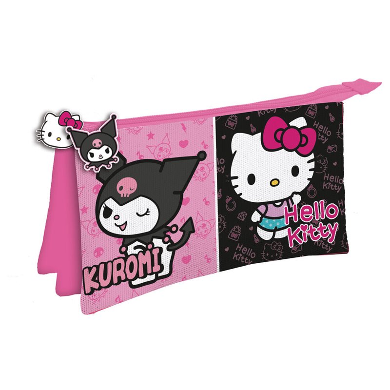 Portatodo Kuromi & Hello Kitty triple