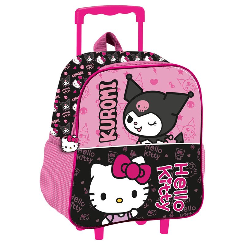 Trolley 3D Kuromi & Hello Kitty 32cm