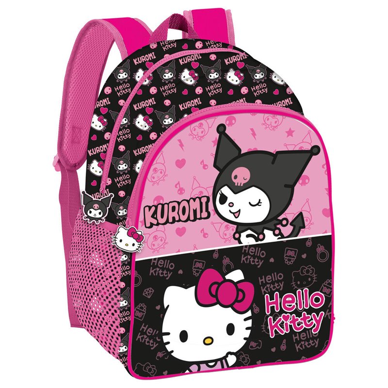 Mochila Kuromi & Hello Kitty 40cm