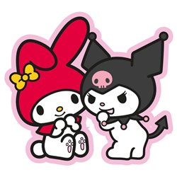 Cojin 3D My Melody &38 Kuromi Hello Kitty