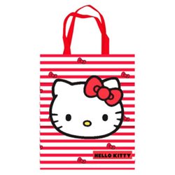 Bolsa shopping Stripes Hello Kitty