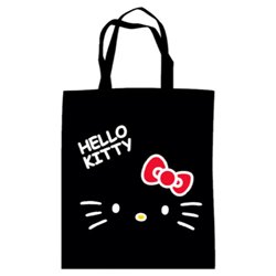Bolsa shopping Black Hello Kitty