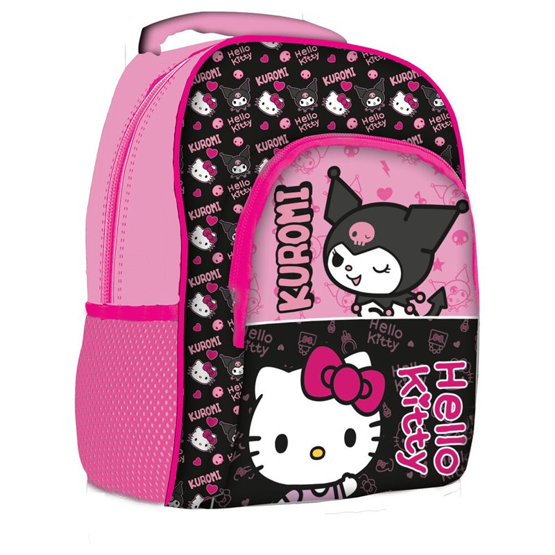 Mochila Kuromi & Hello Kitty 40cm