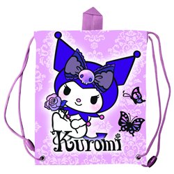 Saco merienda Purple Kuromi Hello Kitty 30cm