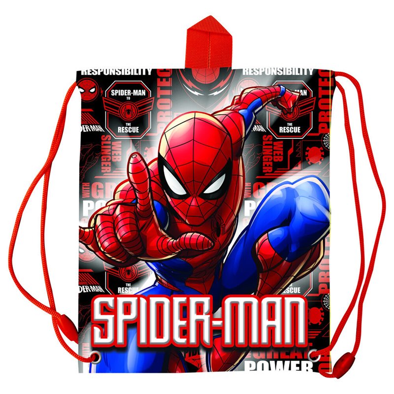 Saco merienda Hero Spiderman Marvel 30cm