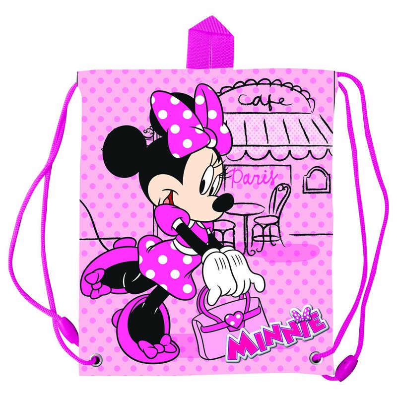 Saco merienda Paris Minnie Disney 30cm