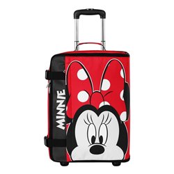Maleta trolley Curious Minnie Disney plegable 55cm