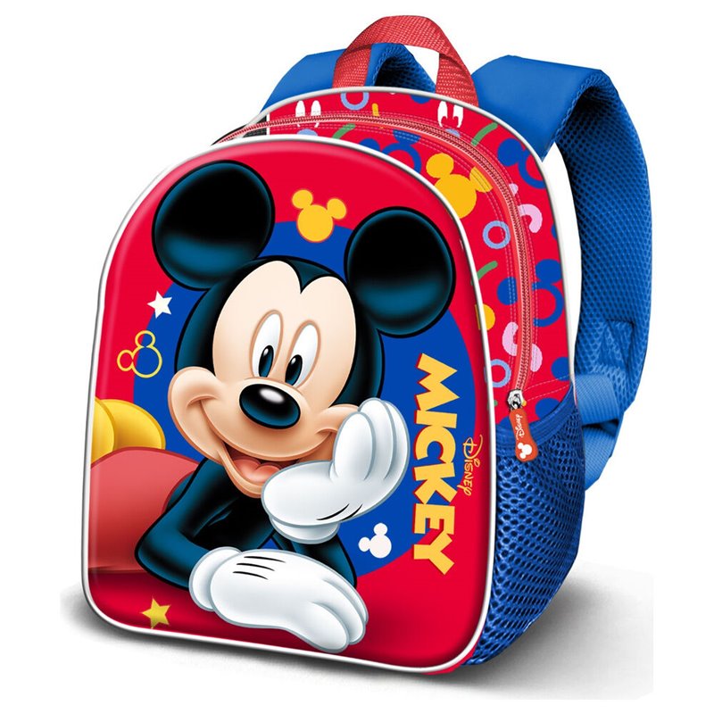Mochila 3D Buddy Mickey Disney 31cm