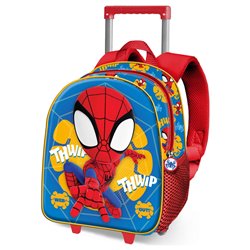 Trolley 3D Web Out Spiderman Marvel 31cm