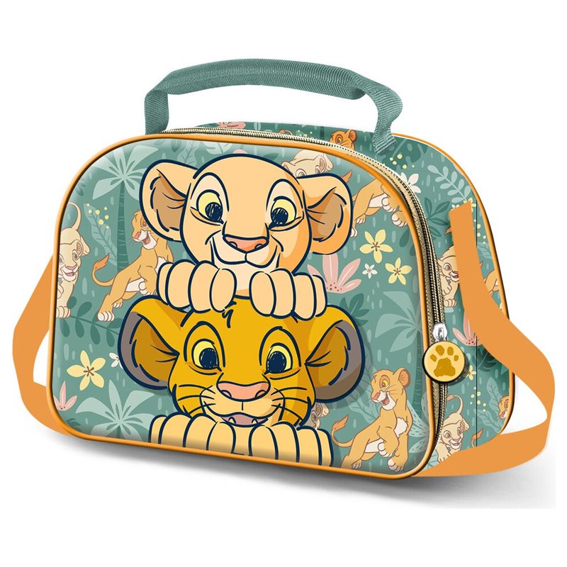 Bolsa portameriendas 3D Lions El Rey Leon Disney