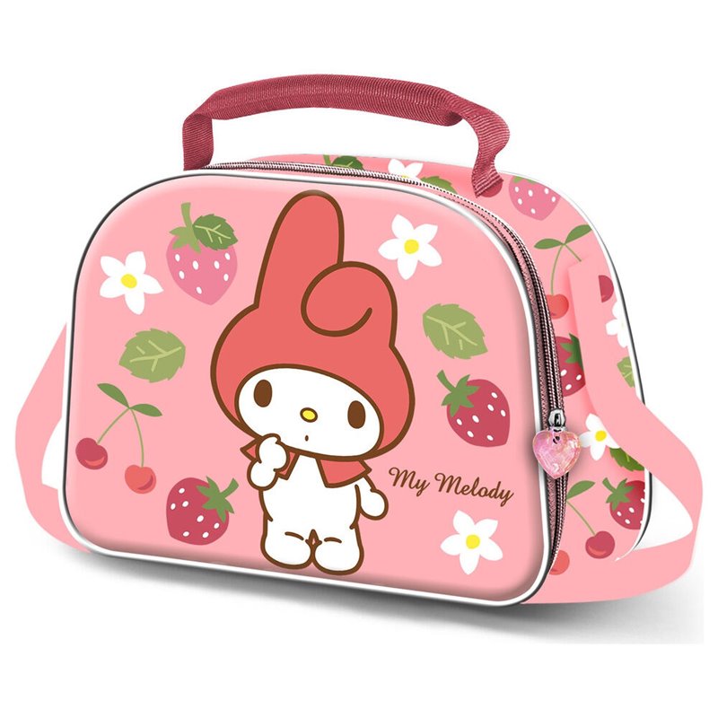 Bolsa portameriendas 3D Fruits My Melody Hello Kitty