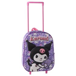 Trolley 3D Kuromi Hello Kitty 30cm