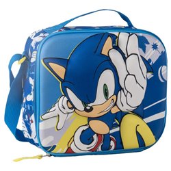 Bolsa portameriendas 3D Sonic the Hedgehog