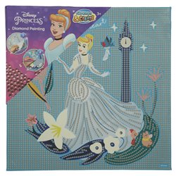 Pinta con diamantes La Cenicienta Disney