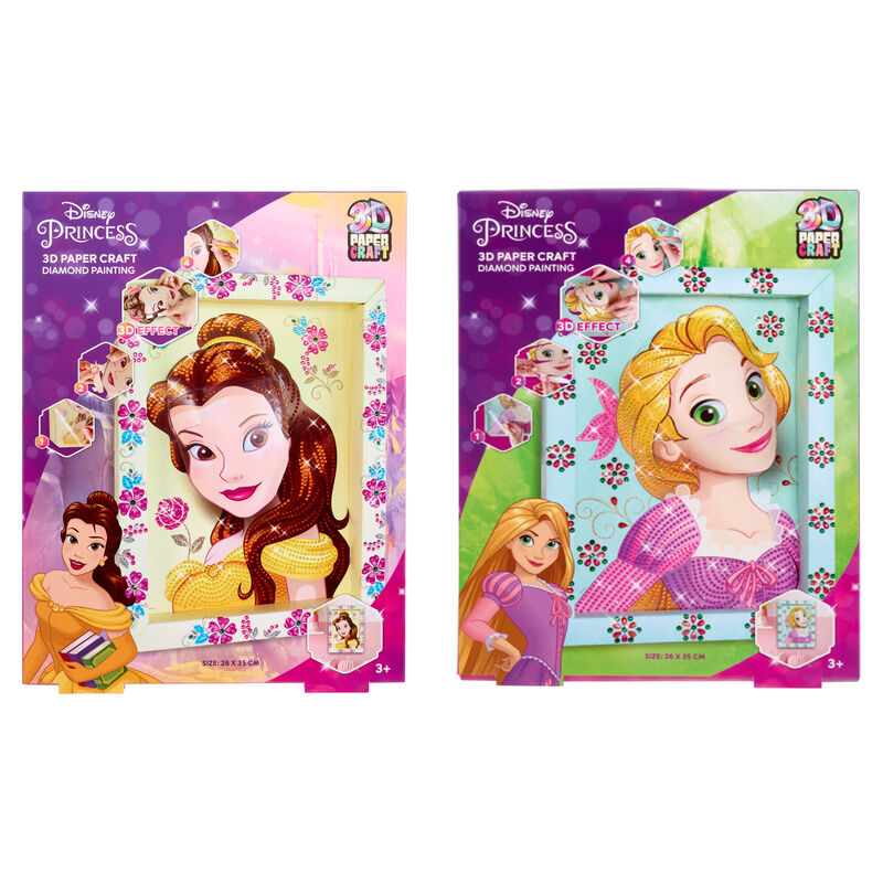 Mosaico diamante Craft 3D Princesas Disney surtido