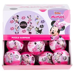 Bola sorpresa puzzle Minnie Disney surtido