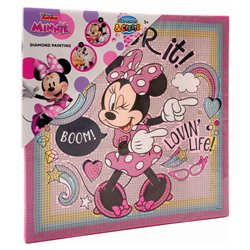 Pinta con diamantes Minnie Disney