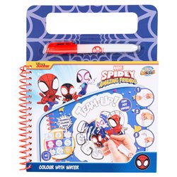 Libro magico pinta con agua Spiderman Marvel