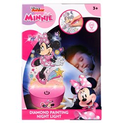 Figura para pintar luz LED Minnie Disney