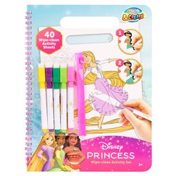 Libro magico pinta con agua Princesas Disney