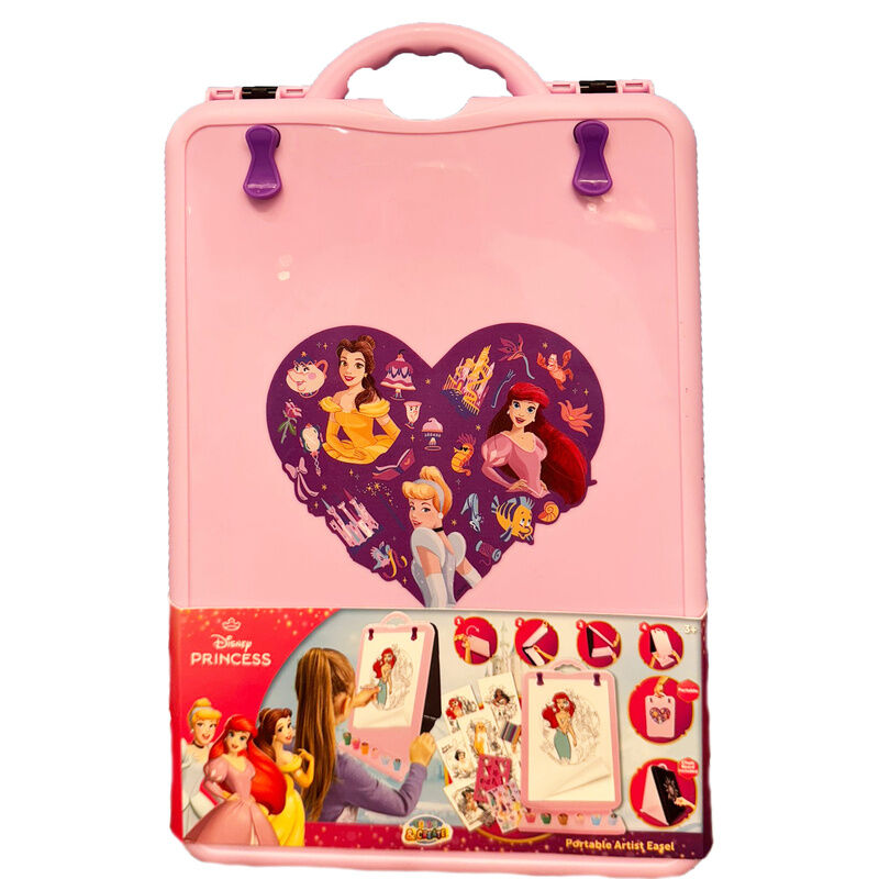 Caballete arte portable Princesas Disney