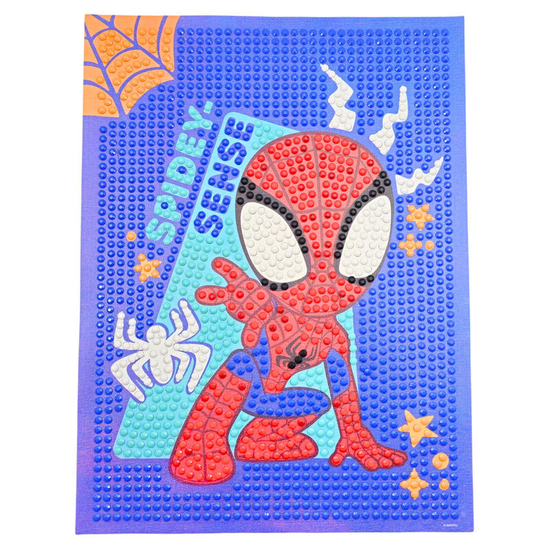 Pinta con diamantes Spiderman Marvel