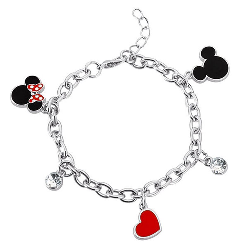 Pulsera charm Mickey &38 Minnie Disney
