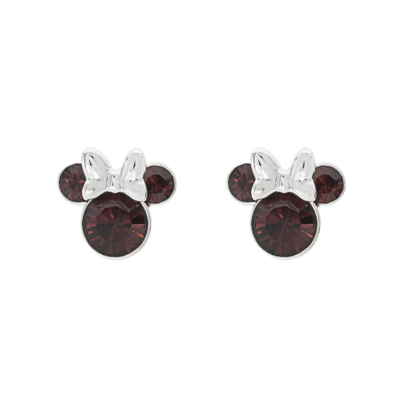 Pendientes Enero Minnie Disney plata