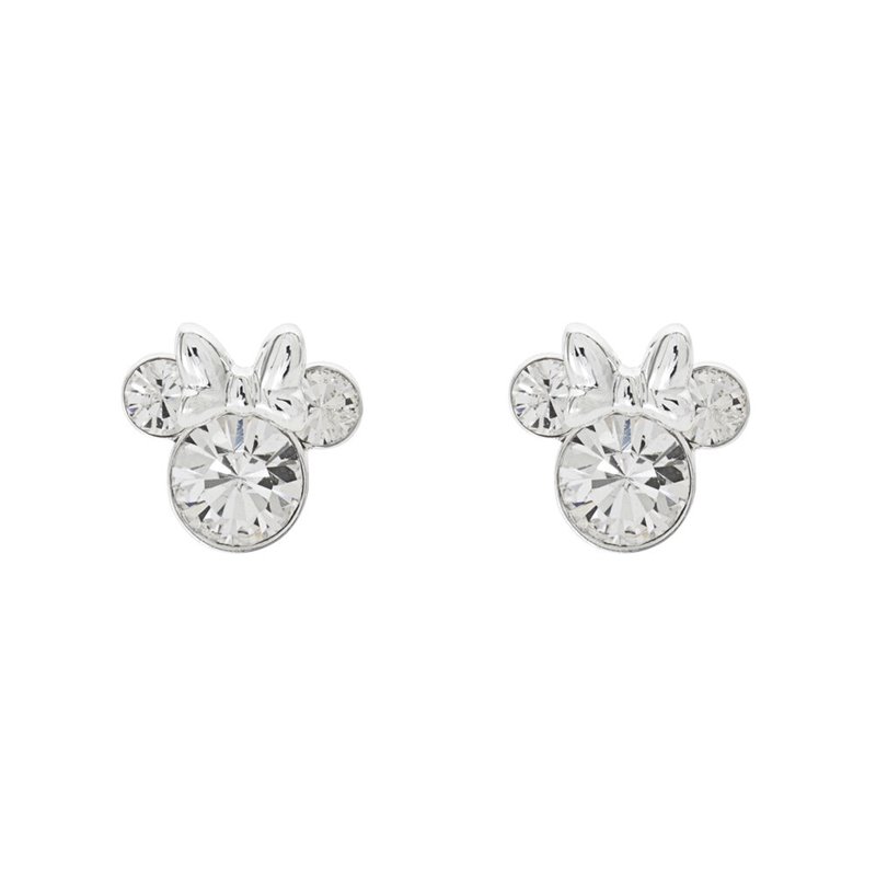 Pendientes Abril Minnie Disney plata