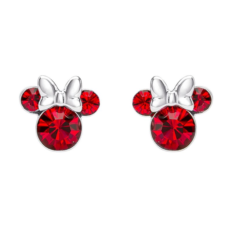 Pendientes Julio Minnie Disney plata