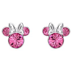 Pendientes Octubre Minnie Disney plata
