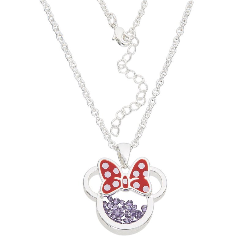 Colgante Febrero Minnie Disney plata