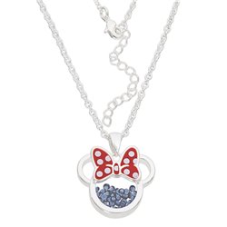 Colgante Septiembre Minnie Disney plata