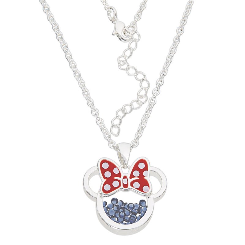 Colgante Septiembre Minnie Disney plata