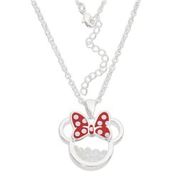 Colgante Octubre Minnie Disney plata