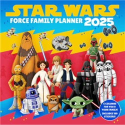 Calendario planificador familiar Star Wars