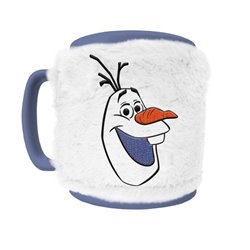 Taza funda de peluche Olaf Frozen Disney 440ml