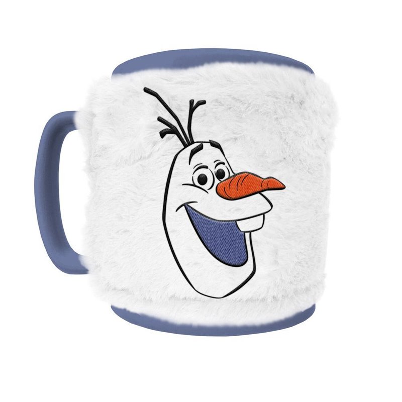 Taza funda de peluche Olaf Frozen Disney 440ml