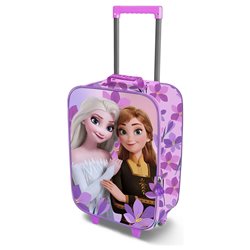 Maleta trolley 3D Violet Frozen Disney 46cm