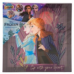 Pinta con diamantes Frozen Disney