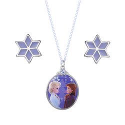 Set Colgante + pendientes Frozen Disney