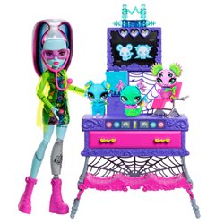 Muñeca Frankie Stein + Laboratorio Monster High