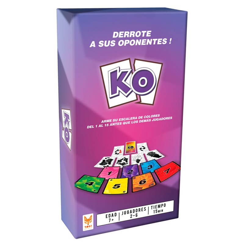 Juego de cartas KO español